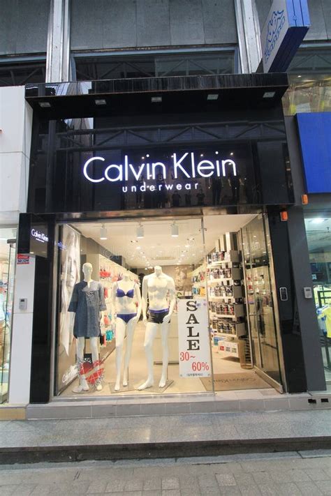 calvin klein south korea.